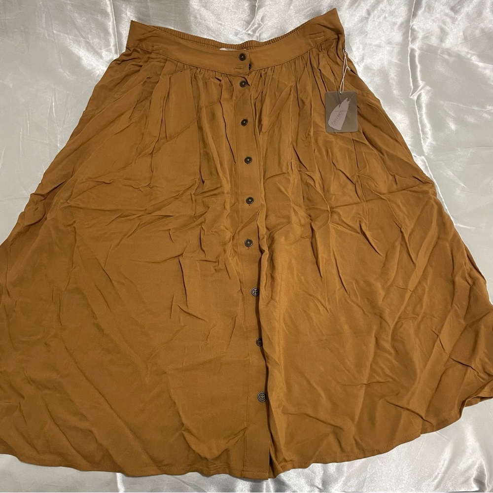 Forever21 Midi Skirt WITH Pockets